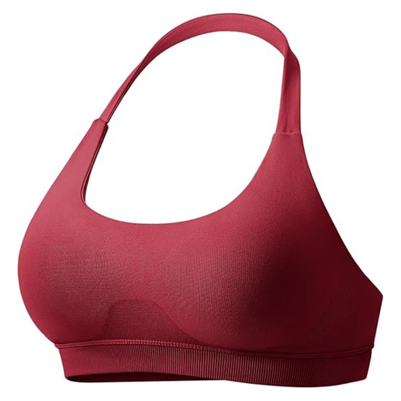 T Shirt Bra Seamless - Sommer-Sport-BH für Damen, nahtlos, Neckholder-Top, hoher
